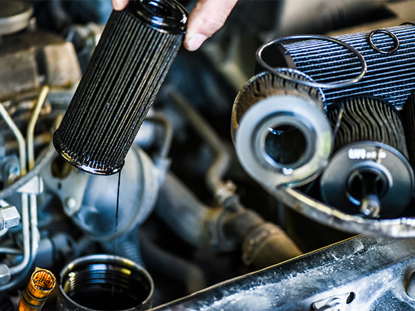Worn-out Engine Components